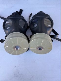 Gas mask/ 24x36 & 30x 24 original art work