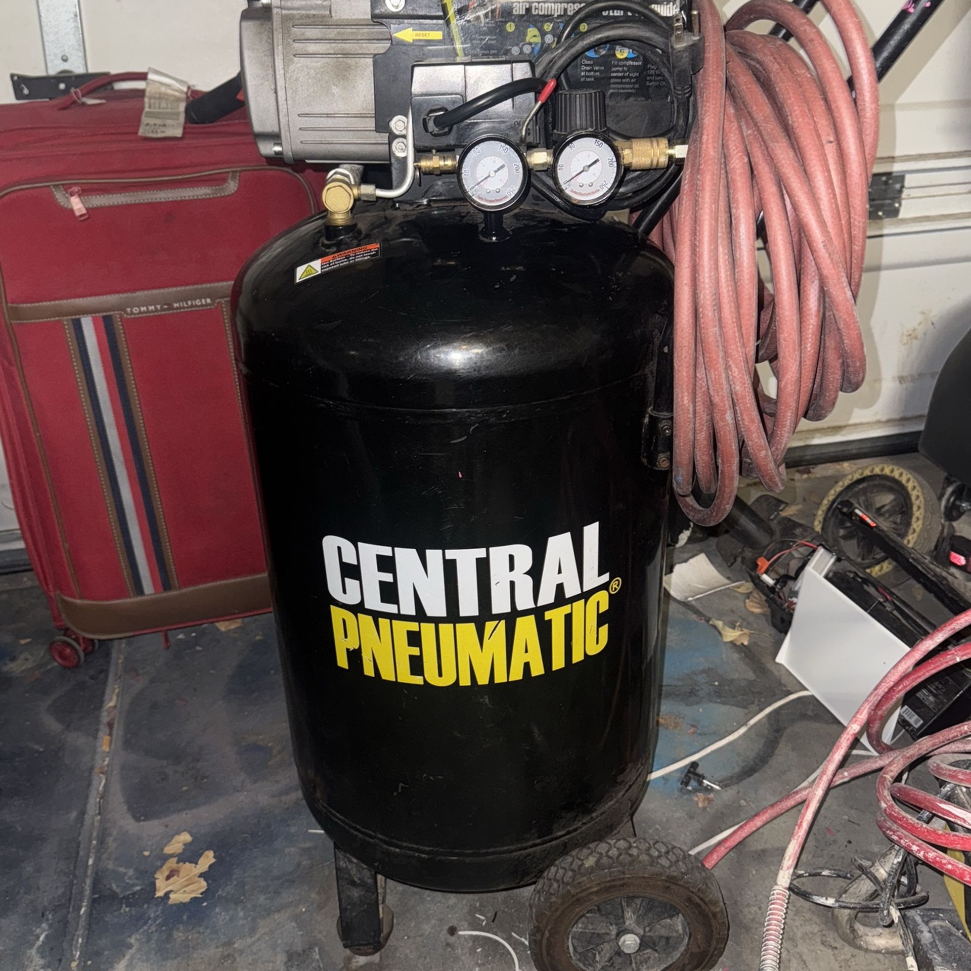 125 Psi Air Compressor Central pneumatic