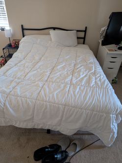 Queen 12" Medium Memory Foam Mattress - Sleep by Wayfair™ comes with frame and protector