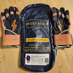 Bruce Bolts Youth Batting Gloves