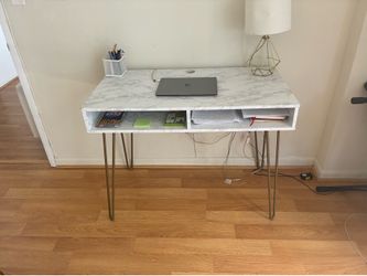 Marble Style Desk  (Price Negotiable)