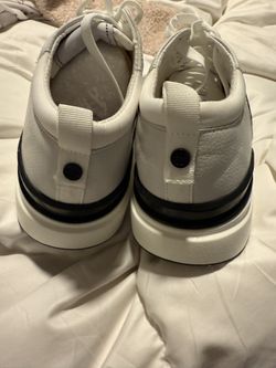 Women’s White Black CC Sneakers Size 9 