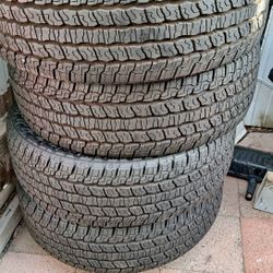 4 Goodyear Wrangler Territory AT Tires 275/60/R20 $750  Firm Price 