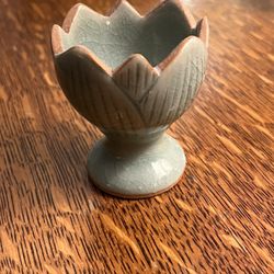Lotus Shaped Green Cup