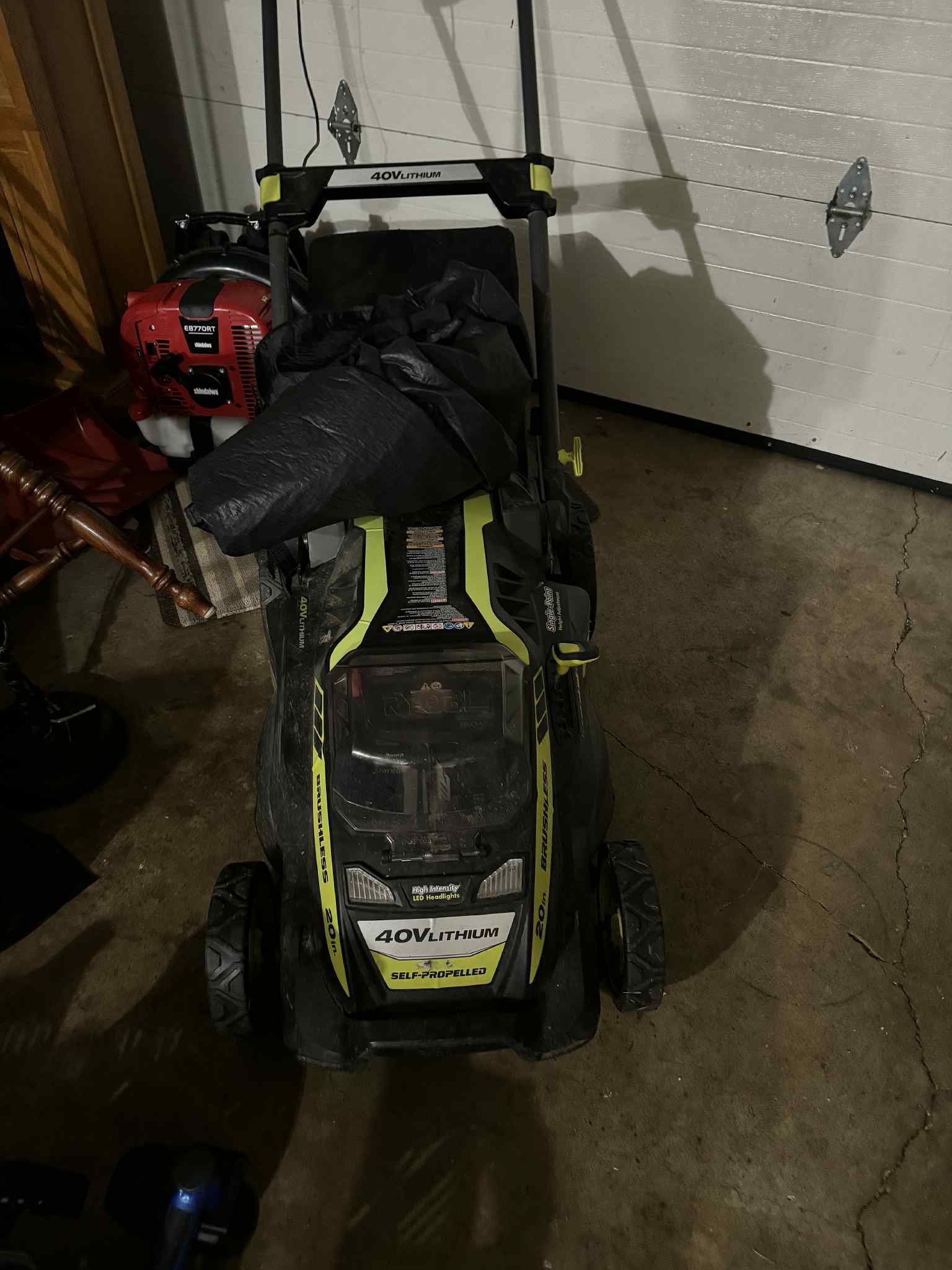 Ryobi Lawnmower Weed Eater And Blower