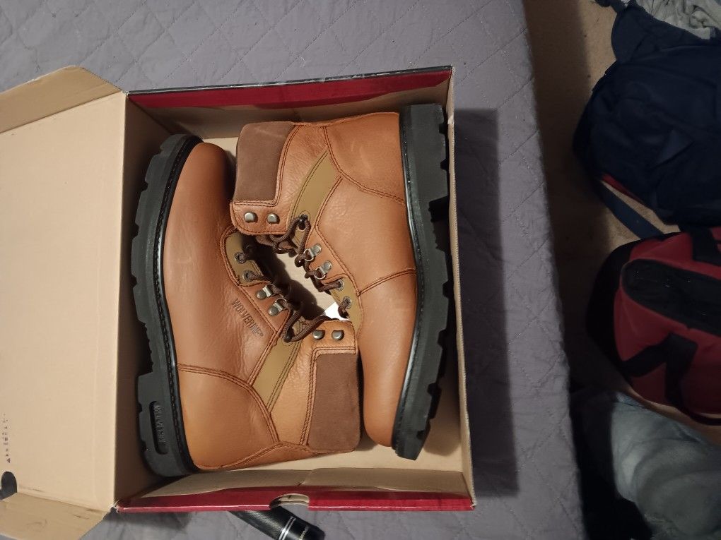 Wolverine Work Boots. 