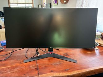 LG wide screen monitor