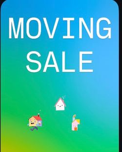 Moving Sale