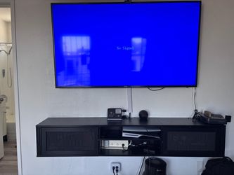 Floating TV Stand - Black