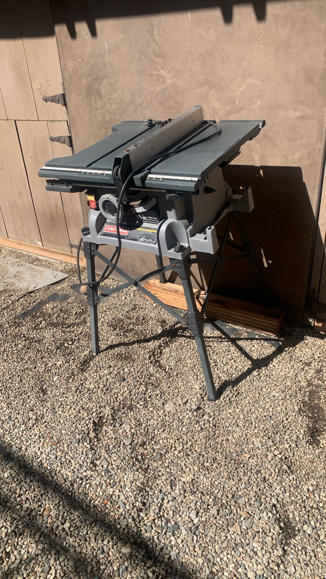 CRAFTSMAN 15 AMP MOTOR. Table Saw  