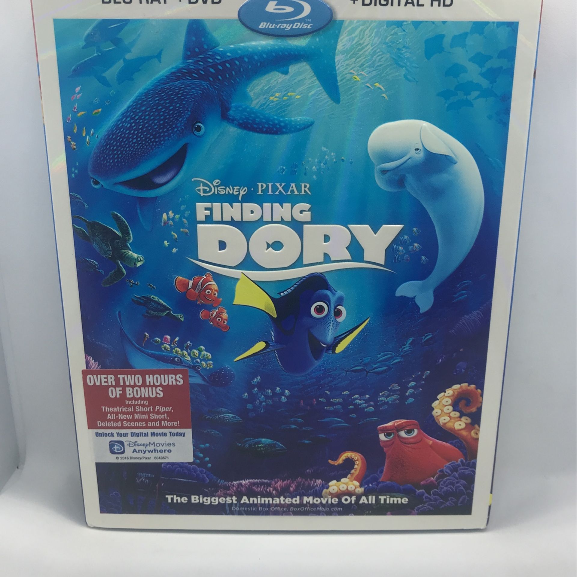Disney’s Finding Dory Blu-ray DVD Digital Copy New