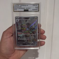 Fraxure AGS 10 Pokémon Slab