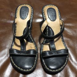 Born Hand Crafted Footwear Black Size 8