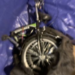 Black Folding Bike /with Carrying Bag 