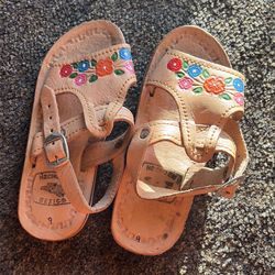 Girls Mexican sandals