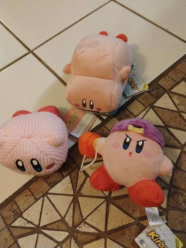 Brand New Kirby Plushes $15 Each