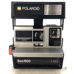Polaroid Sun 600 Film Camera/ Very Clean/Working 