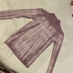 Purple Longsleeve Tie Dye