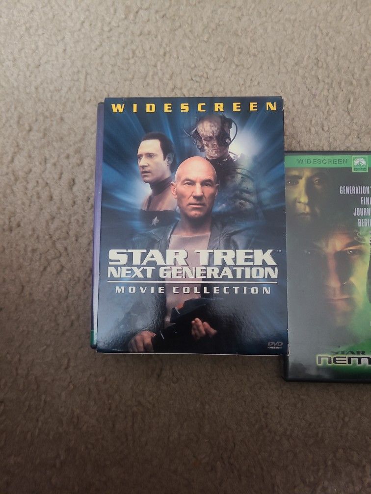 Star Trek Next Generation Movies DVDs
