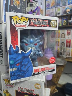 Funko Pop Yu-Gi-Oh! Obelisk the Tormentor #757 GameStop Exclusive