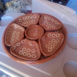 Mexican  Salsa  Holder 