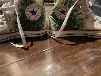 Converse Marijuana Cannabis Weed Shoes