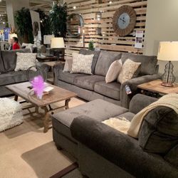 Stracelen Sable Living Room Set Ashley (Sofa and Loveseat