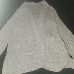 Women's Long Sleeve Cardigan Size Large