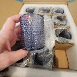 Candle Votive Blue