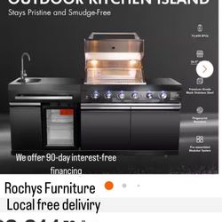 Brand New Island Bbq Grill Propane 