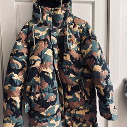 Jacket Jordan Flight Heritage AOP Parka 