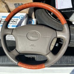 2000 lexus ls400 steering wheel 