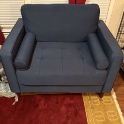 Blue Lounge Chair