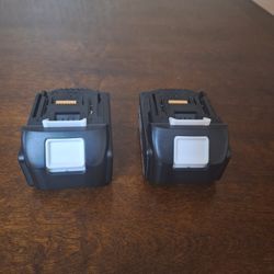 NEW: MAKITA 18V 6.0 BATTERIES