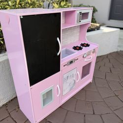 Pink Kids Play Kitchen Set - $75 OBO