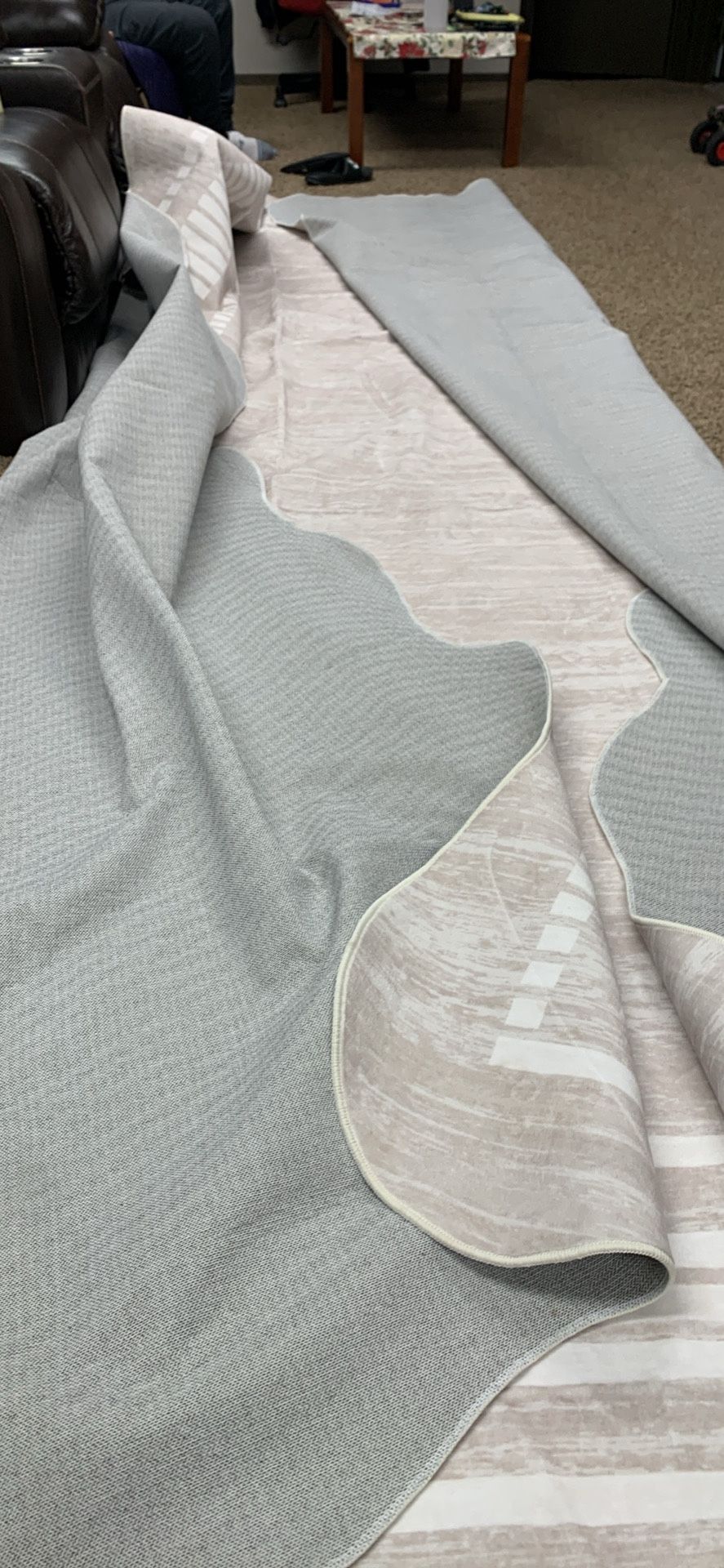 Area Rug Beige Color 10*13 Ft Alfombra De Area 