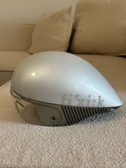 Fizik Kunee TT/Tri Aero Helmet | White ML | Both Visors + Case