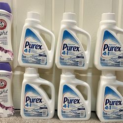 Purex Free Clear & Arm And Hammer Bundle (8 For $30)