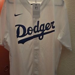 Brand New Nike Dodgers Jersey – Size Large – Authentic MLB – Tags On