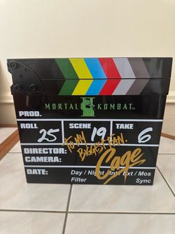 Mortal Kombat 2 Movie Popcorn Bucket Johnny Cage