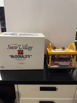 The Snow Village McDonalds Collection