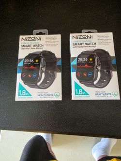 Nizoni Fitness Tracking Smart Watch – Lot of 2 ($20ea)
