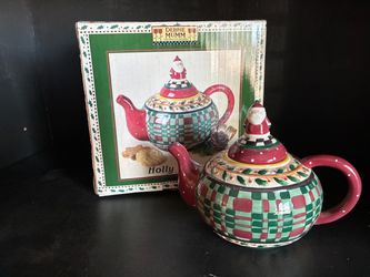 Debbie Mumm Collectible Mini Teapot