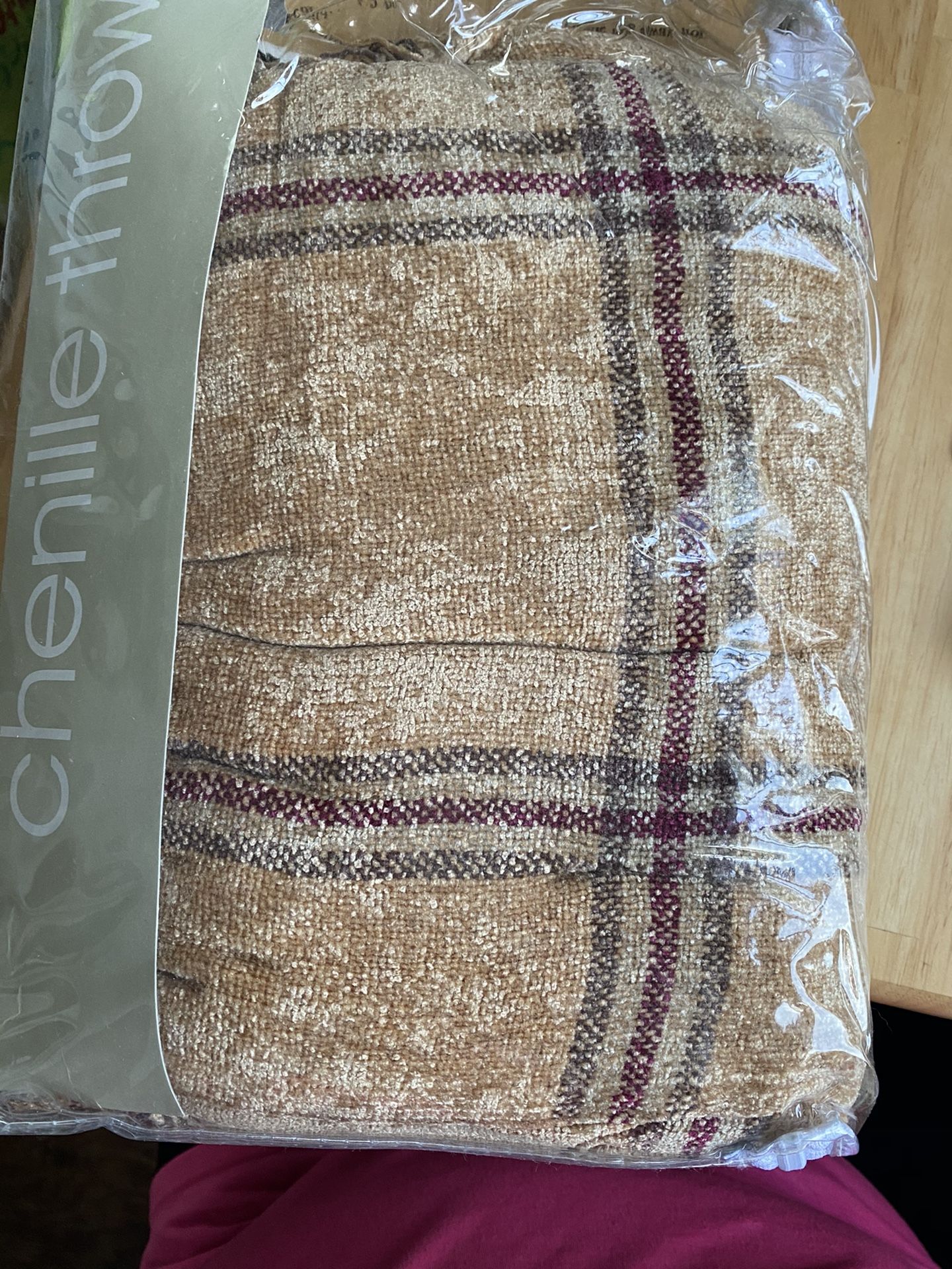 Chenille Throw Blanket