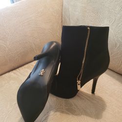 NEW! JLO BLACK BOOTIE WITH GOLD DETAILS 