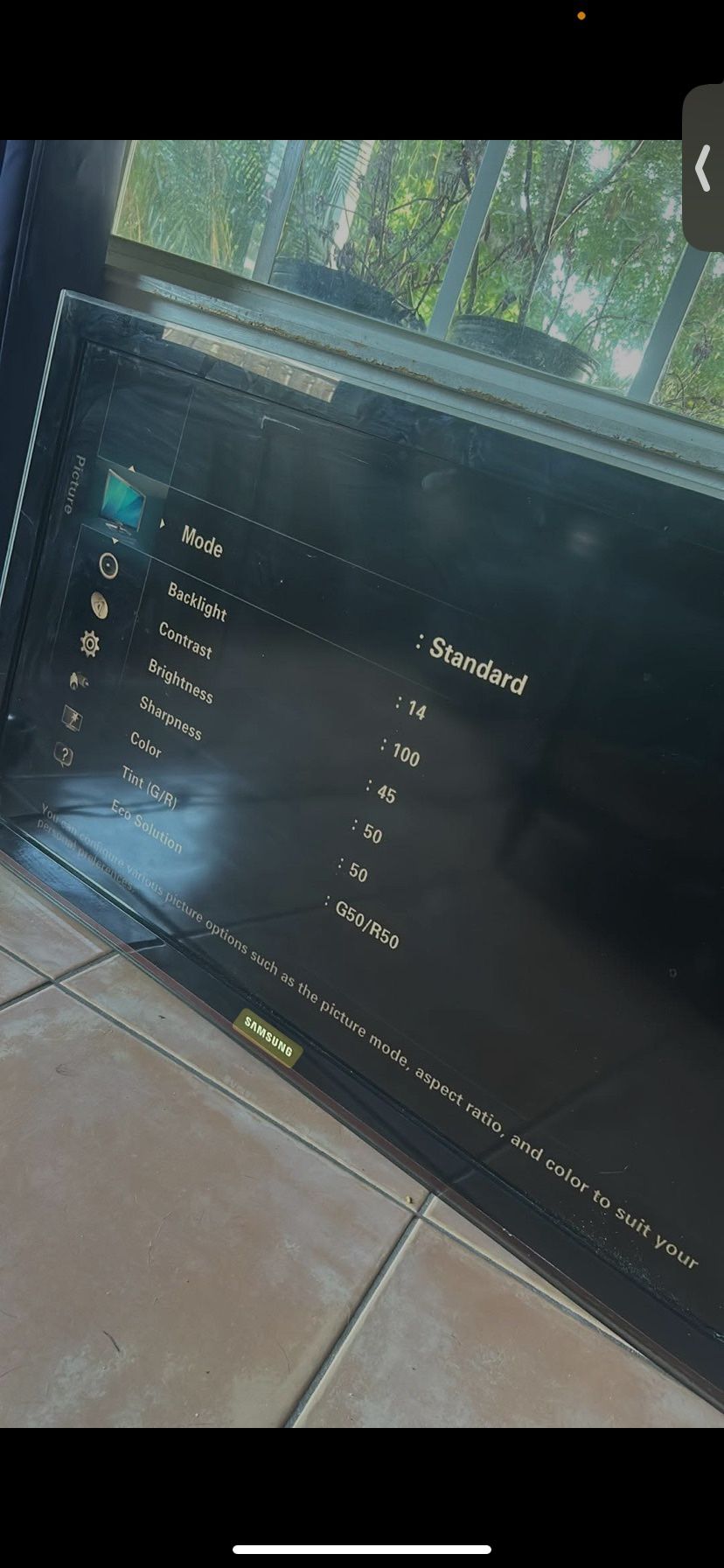 44inch samsung tv