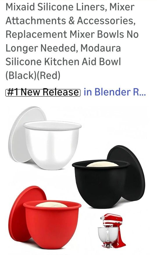 Kitchenaid Silicone Bowl Reusable
