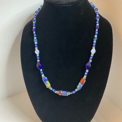 Glass Bead Necklace 