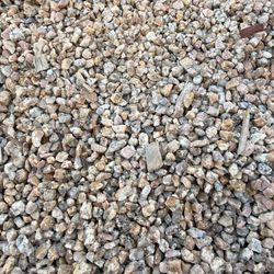 Free pea stone rocks