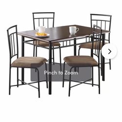 Dining Table Set 5 Piece 